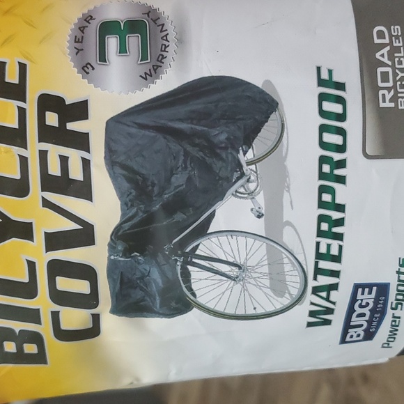 Heavy duty Bicycle Cover fit Road Bicycles Brand New Color Black - Picture 5 of 5